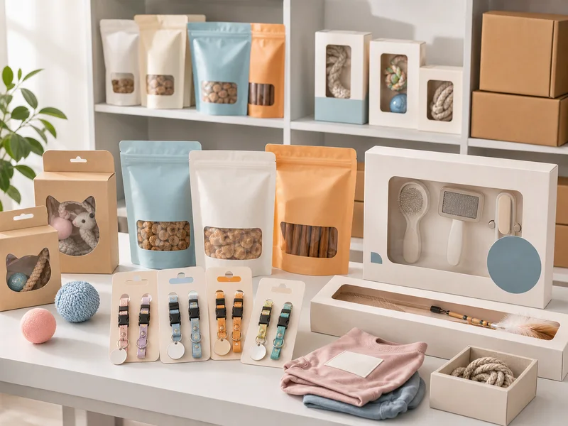 Online-ready pet supplies packaging