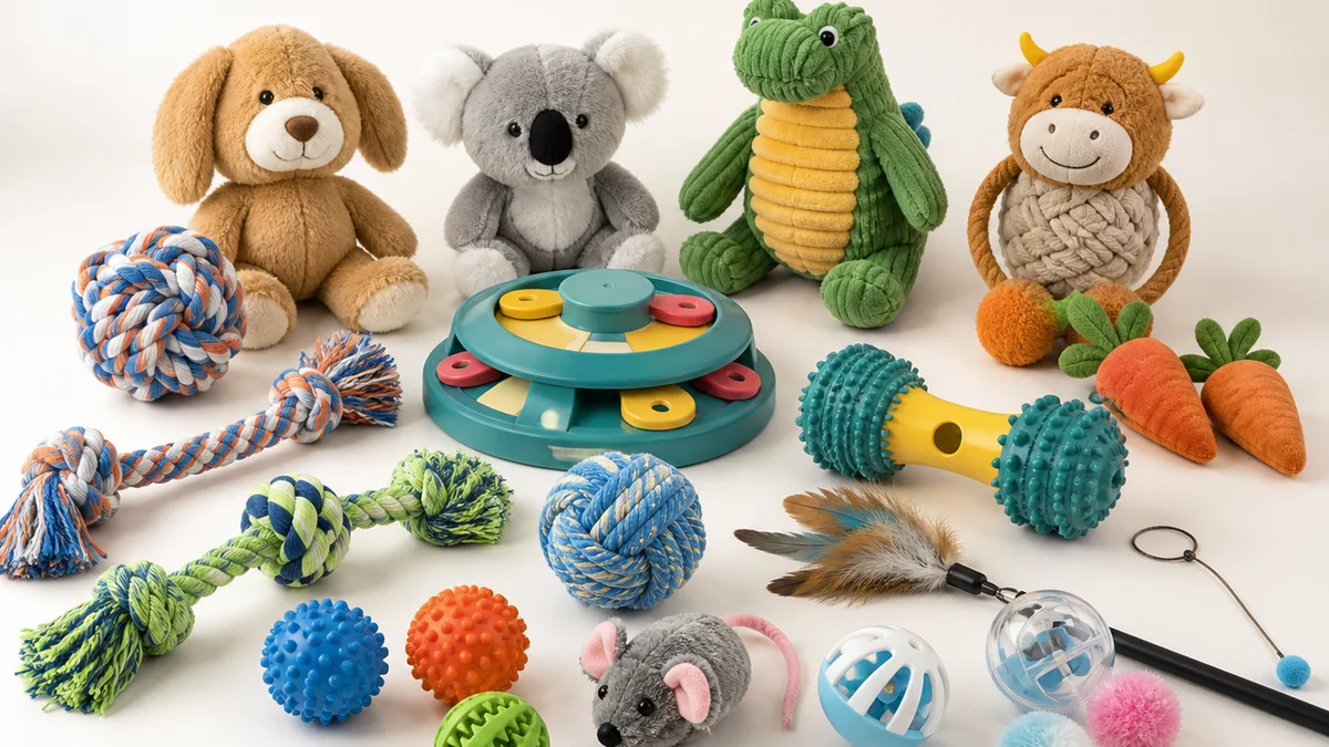 Pet Toys Wholesale Buying Guide: Materials, Safety, MOQ and Packaging