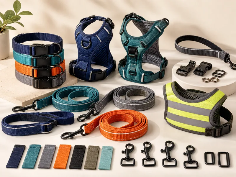 Collars, Leashes & Harnesses product assortment for wholesale pet supplies buyers