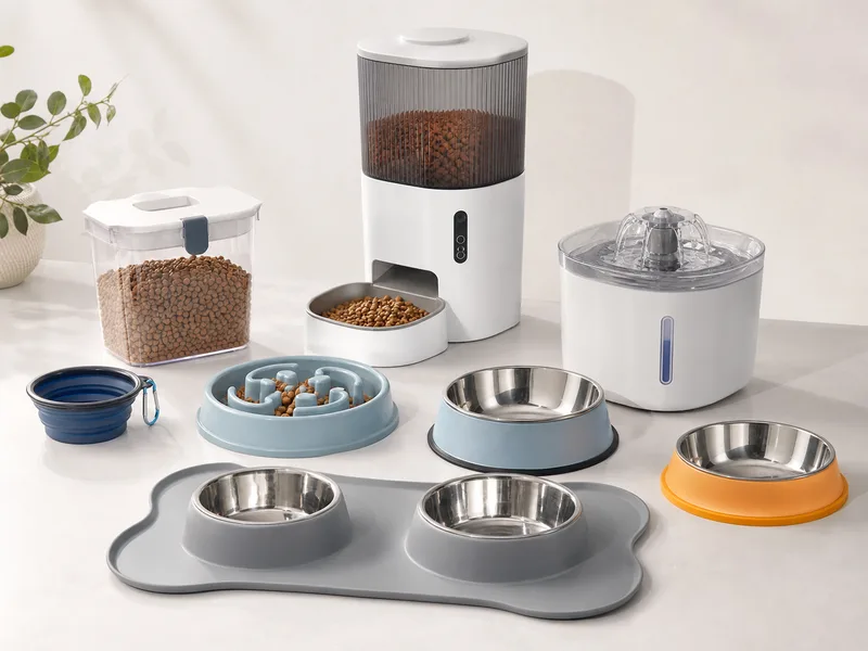 Feeding & Watering product assortment for wholesale pet supplies buyers