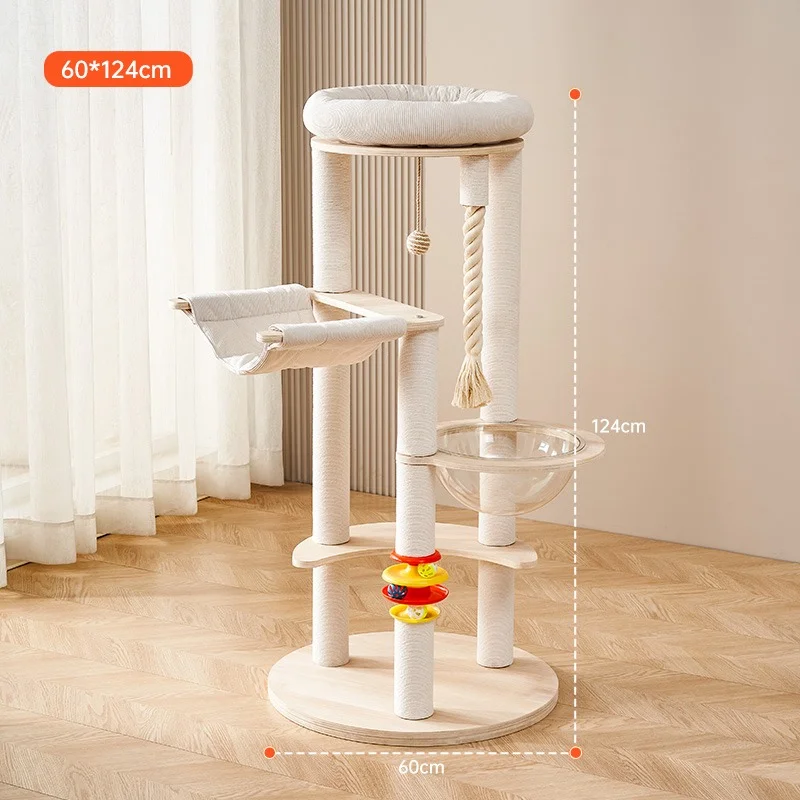 Acrylic Bubble Cat Trees and Space Capsule Towers - Wholesale Pet Supplies Sourcing - Xinji Pet Supplies