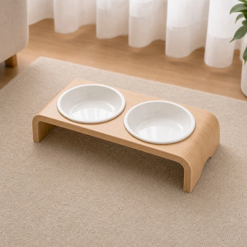 Cat Bowl Stands and Raised Feeding Stations - Wholesale Pet Supplies Sourcing - Xinji Pet Supplies