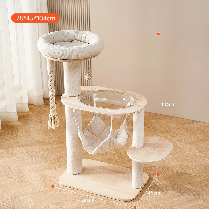 Acrylic Bubble Cat Trees and Space Capsule Towers - style option 5