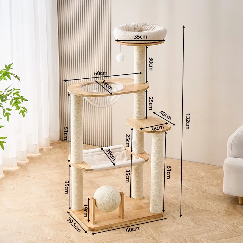 Acrylic Bubble Cat Trees and Space Capsule Towers - style option 8