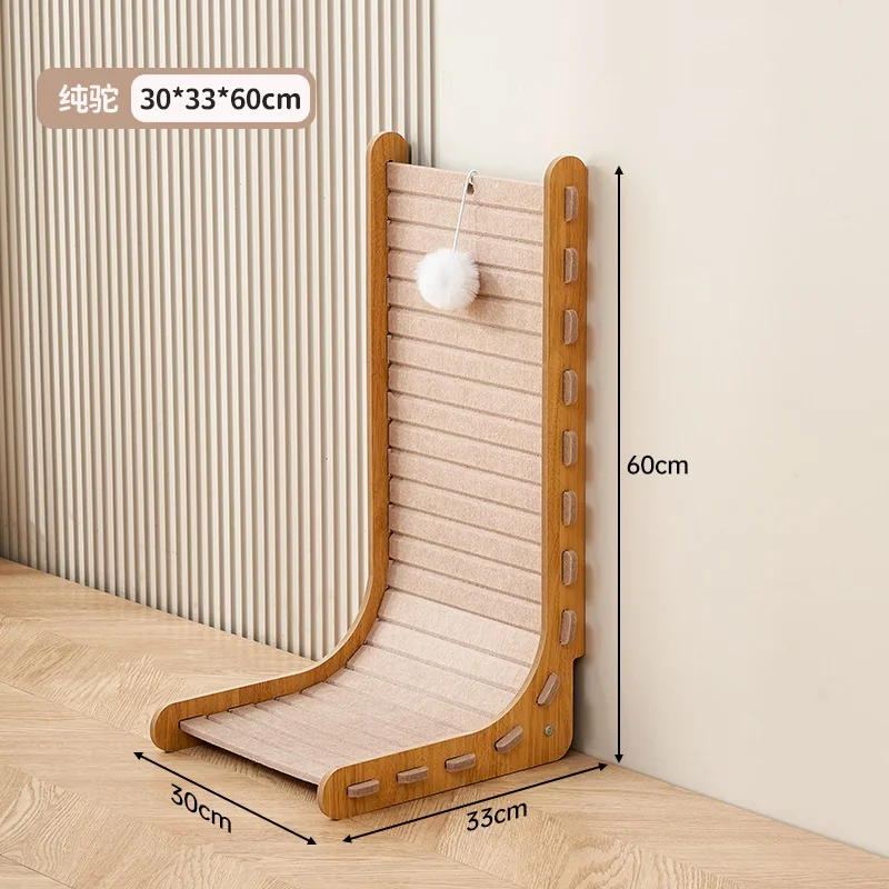 L-Shaped and Wall-Leaning Cat Scratchers - style option 2