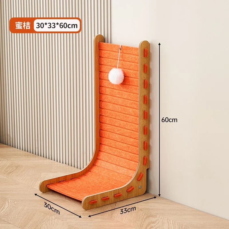 L-Shaped and Wall-Leaning Cat Scratchers - style option 4