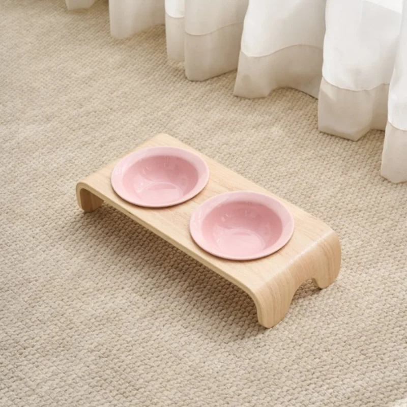 Cat Bowl Stands and Raised Feeding Stations - style option 2