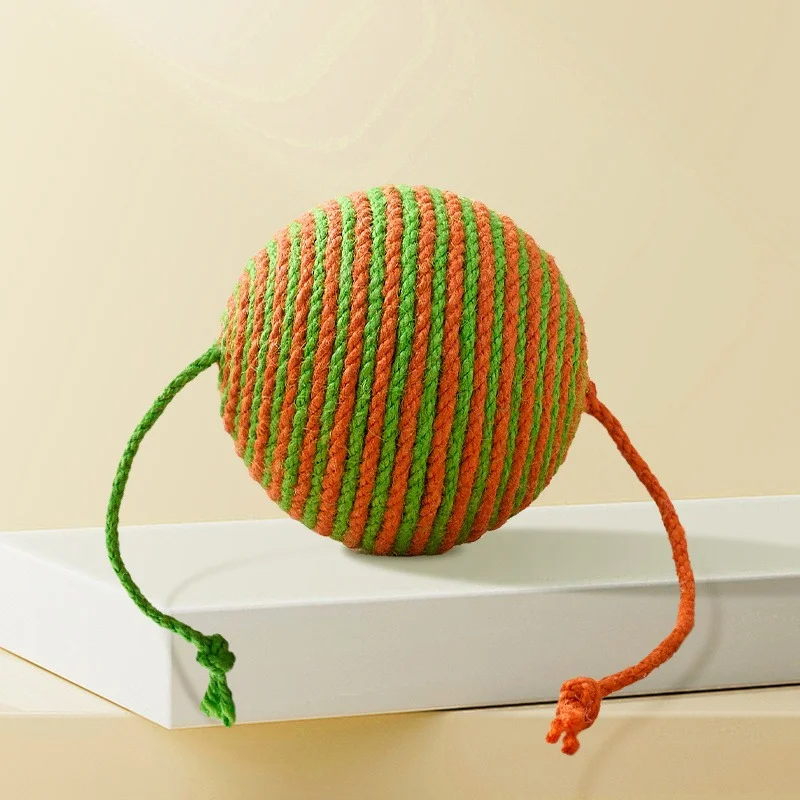 Sisal Cat Balls and Feather Cat Balls - style option 4