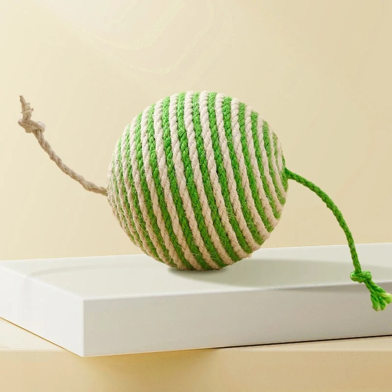 Sisal Cat Balls and Feather Cat Balls - style option 6