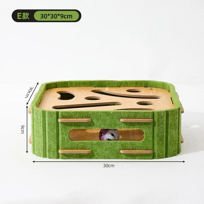 Interactive Cat Puzzle Toys with Hidden Balls - style option 4