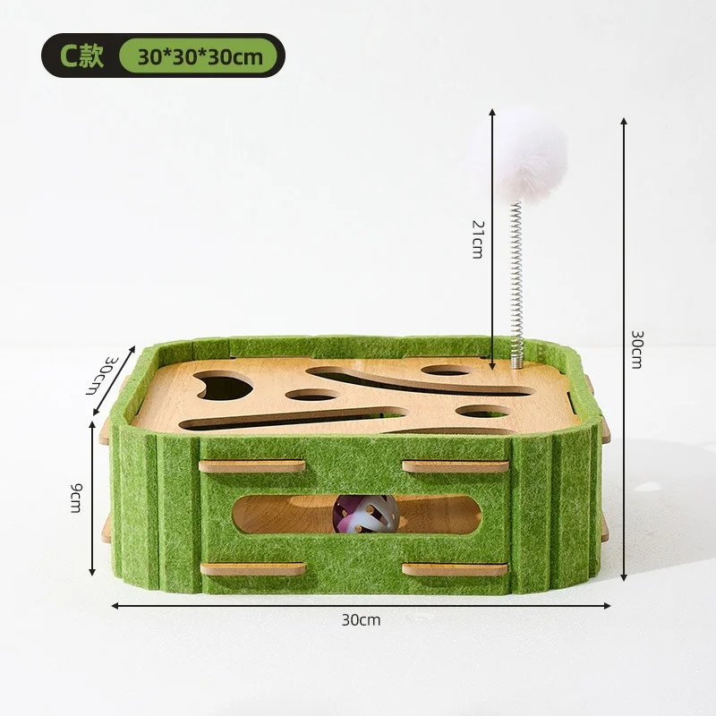 Interactive Cat Puzzle Toys with Hidden Balls - style option 5