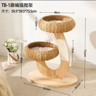 Multi-Level Cat Trees and Scratching Towers - style option 11