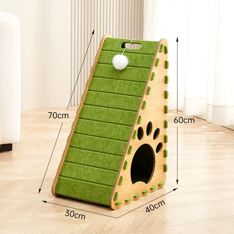 L-Shaped and Wall-Leaning Cat Scratchers - style option 2