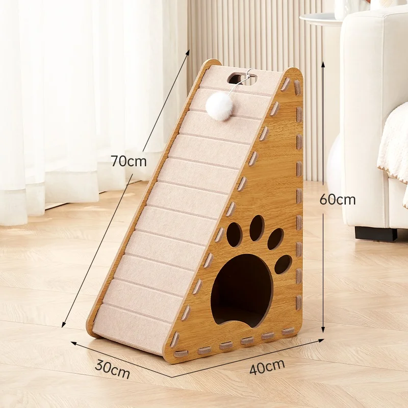 L-Shaped and Wall-Leaning Cat Scratchers - style option 3
