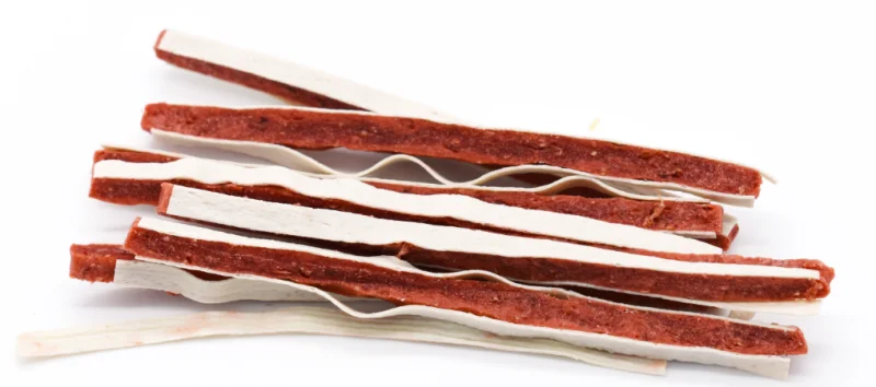 Chicken and Duck Jerky Dog Treats Wholesale - FG04 Chicken Sandwich Strip