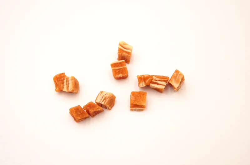 Chicken and Duck Jerky Dog Treats Wholesale - FG06C Snowflake Chicken Pieces