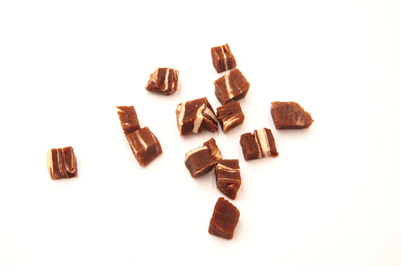 Chicken and Duck Jerky Dog Treats Wholesale - FG06D Snowflake Duck Pieces