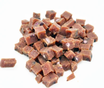 Chicken and Duck Jerky Dog Treats Wholesale - FG07CP Chicken & Purple Sweet Potato Pieces