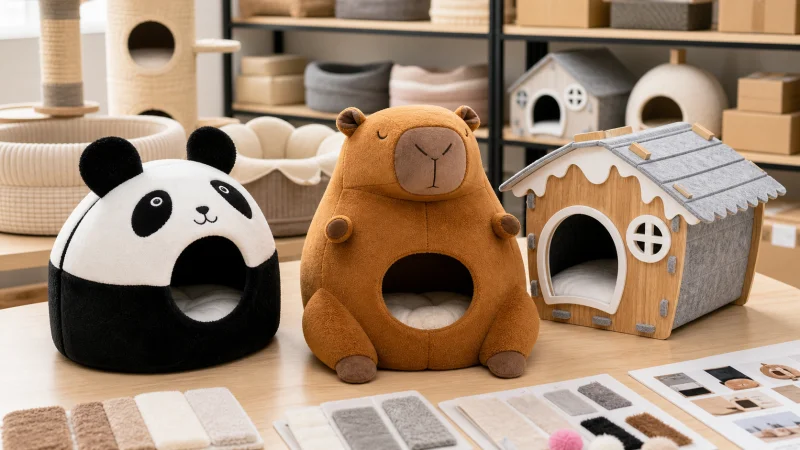 Soft Cat Houses and Character Cat Caves: Cozy SKUs for Cat Supply Buyers